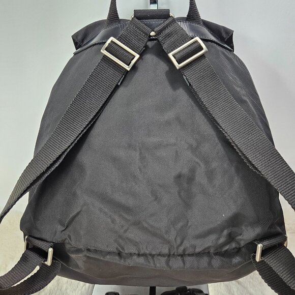 Prada  Black Tessuto Nylon Backpack - Picture 5 of 16